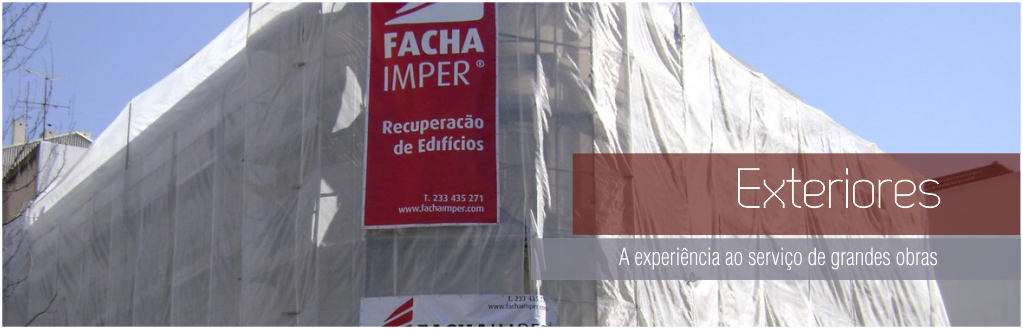 FACHAIMPER | Reabilitação de Exteriores, especialistas em grandes obras